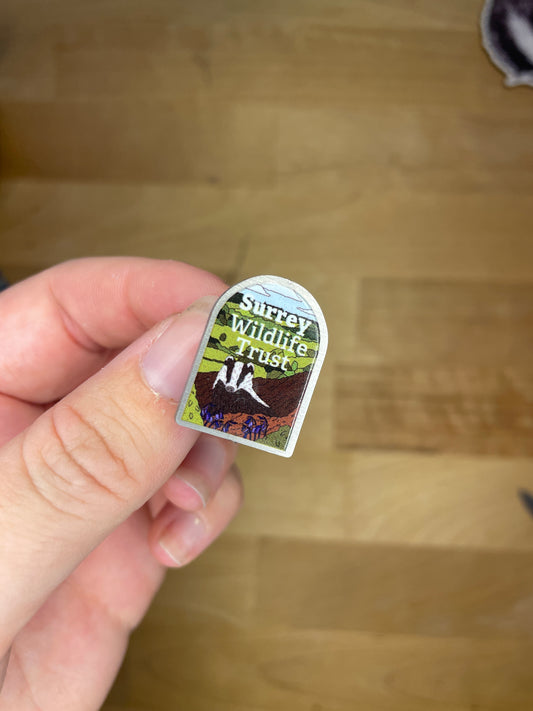 Crafting Conservation: Designing an Exclusive Pin for Surrey Wildlife Trust