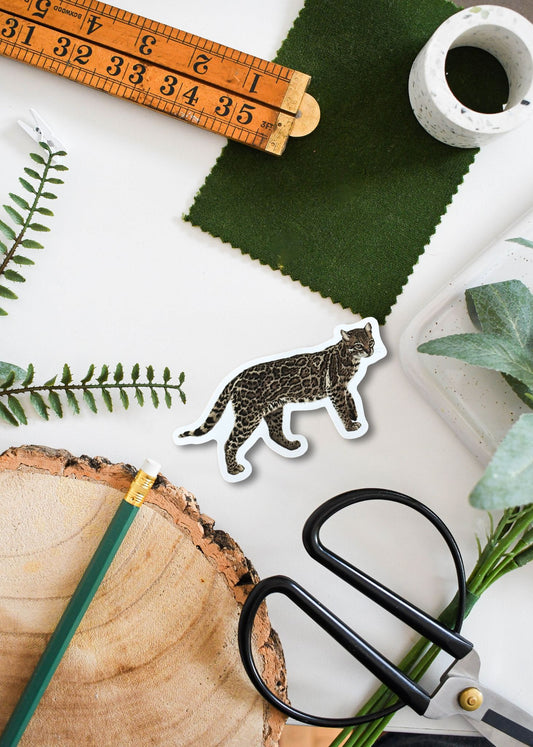 Ocelot Vinyl Sticker