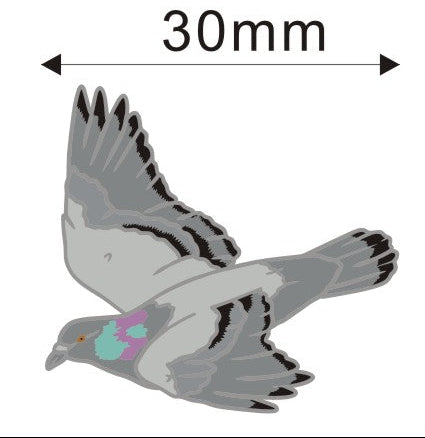 Rock Dove / Pigeon Enamel Pin