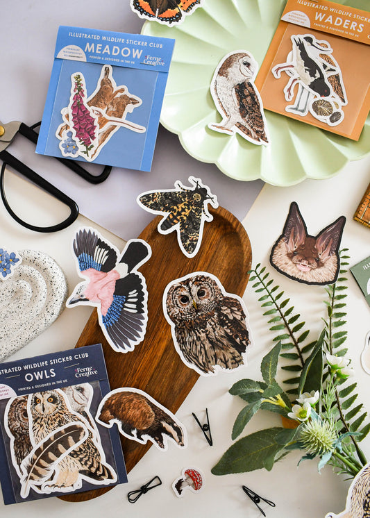 British Wildlife Sticker Subscription