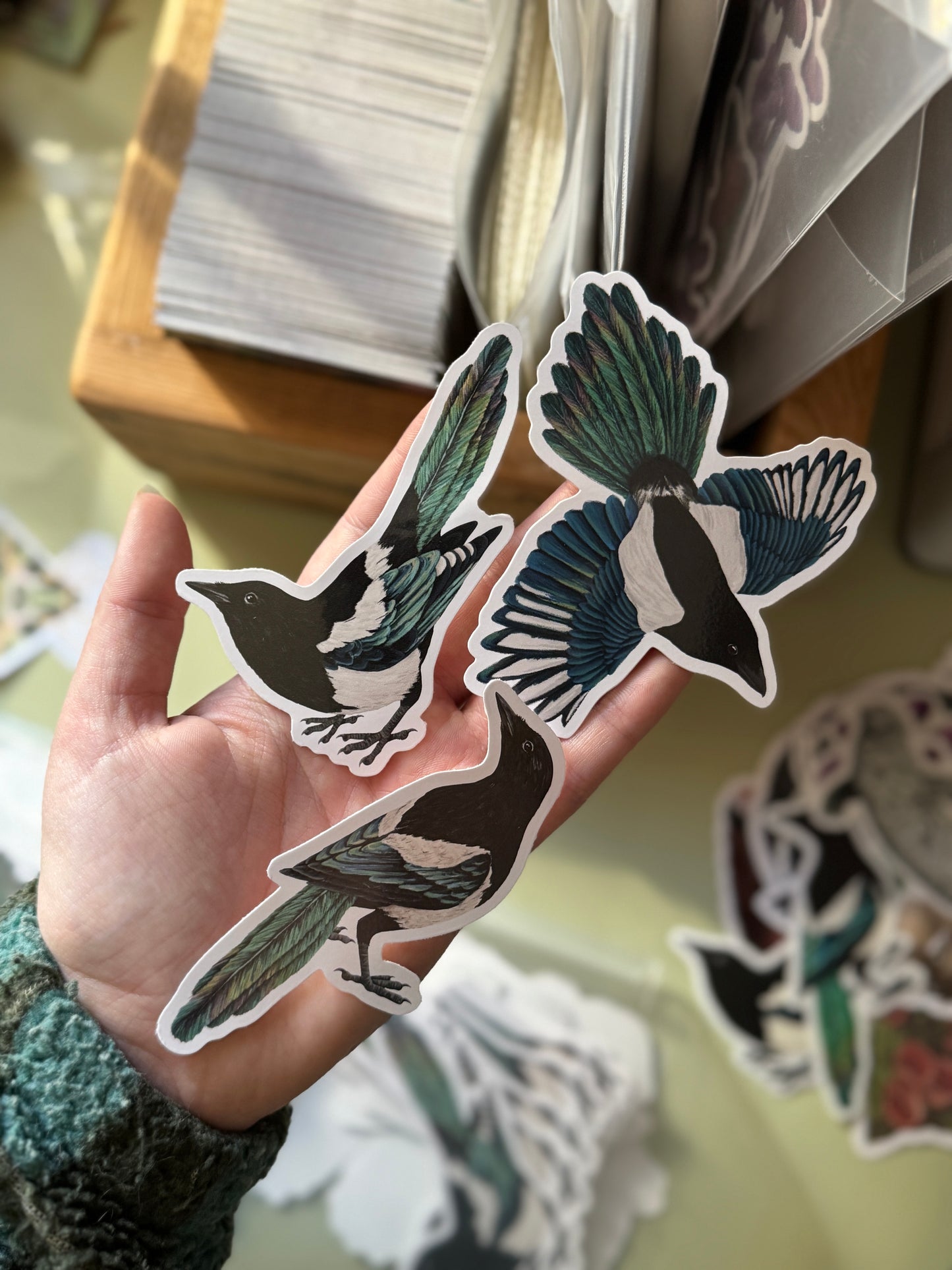 Magpie Vinyl Sticker Bundle