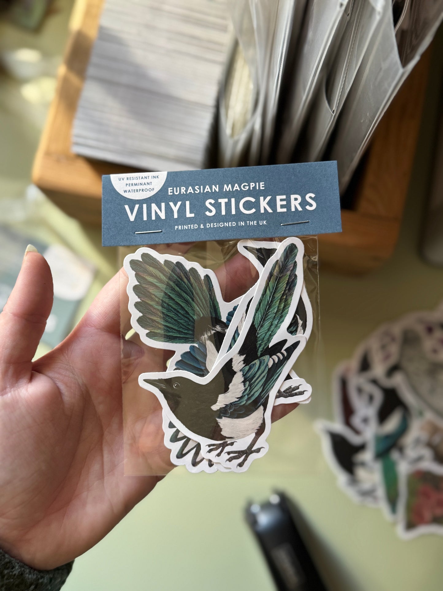 Magpie Vinyl Sticker Bundle
