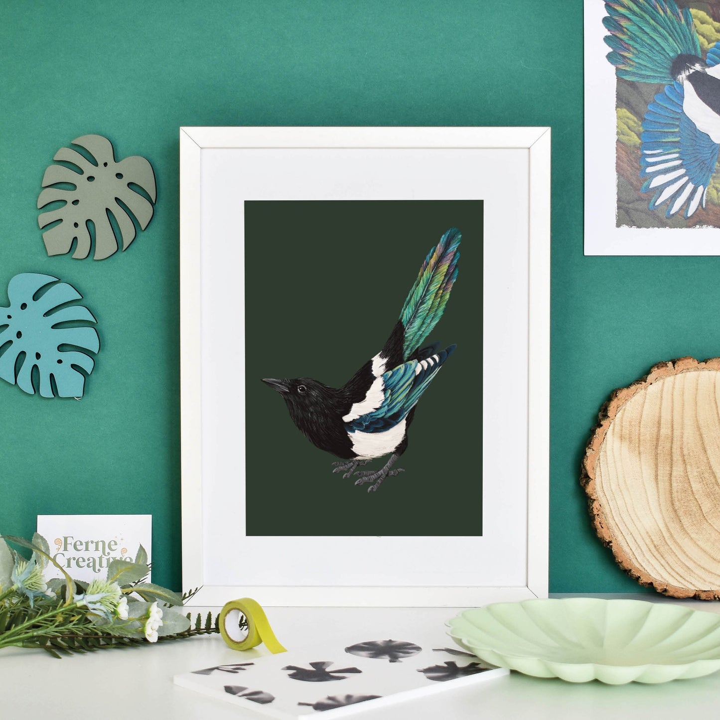 Eurasian Magpie Print