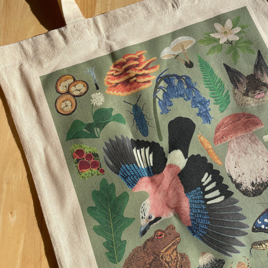Ancient Woodland Tote Bag
