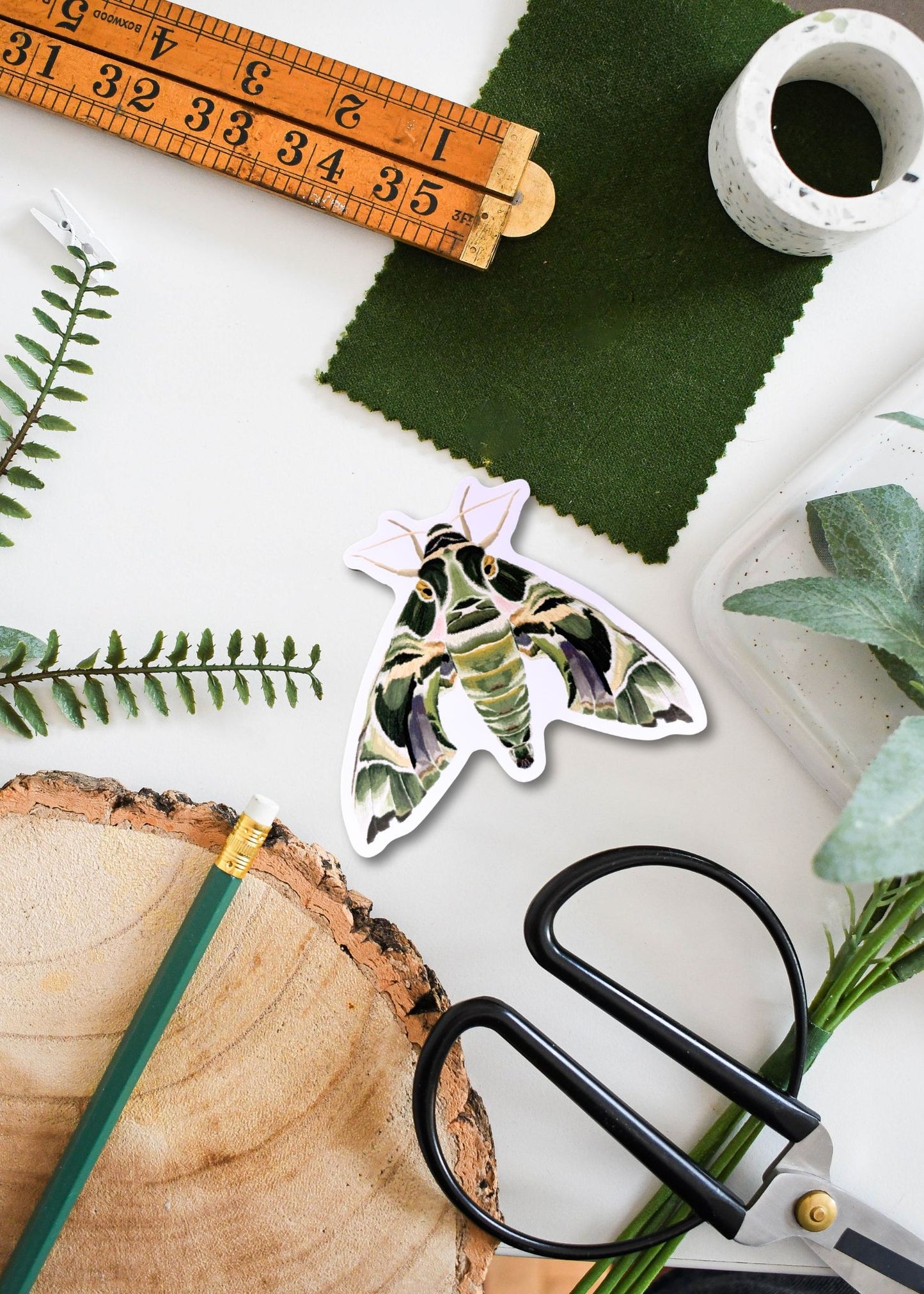 British Moth Vinyl Sticker Bundle