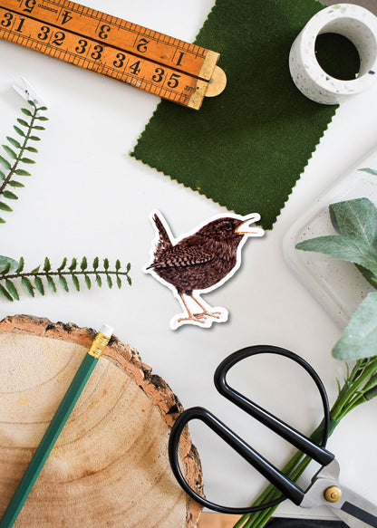 Wren Vinyl Sticker
