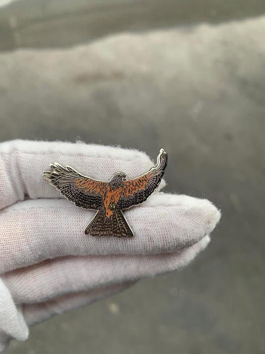 Red Kite Enamel Pin