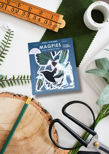 Elster Vinyl-Aufkleber-Paket 