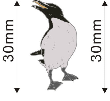 Razorbill Enamel Pin