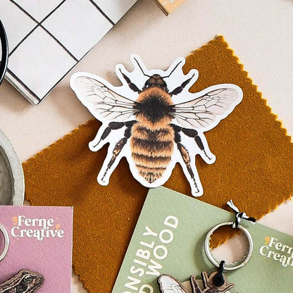 Great Yellow Bumblebee Sticker