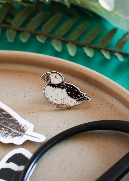 Atlantic Puffin Enamel Pin