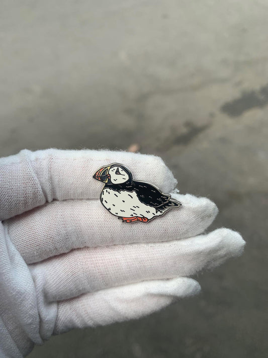Atlantic Puffin Enamel Pin