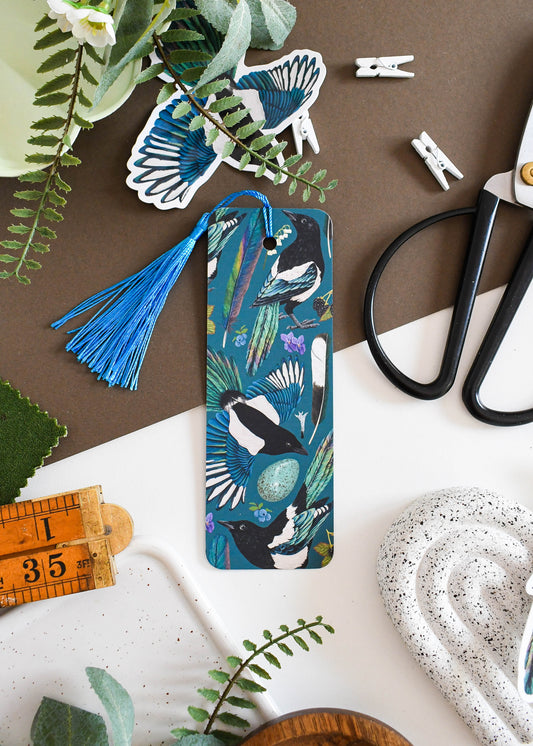 Eurasian Magpie Bookmark