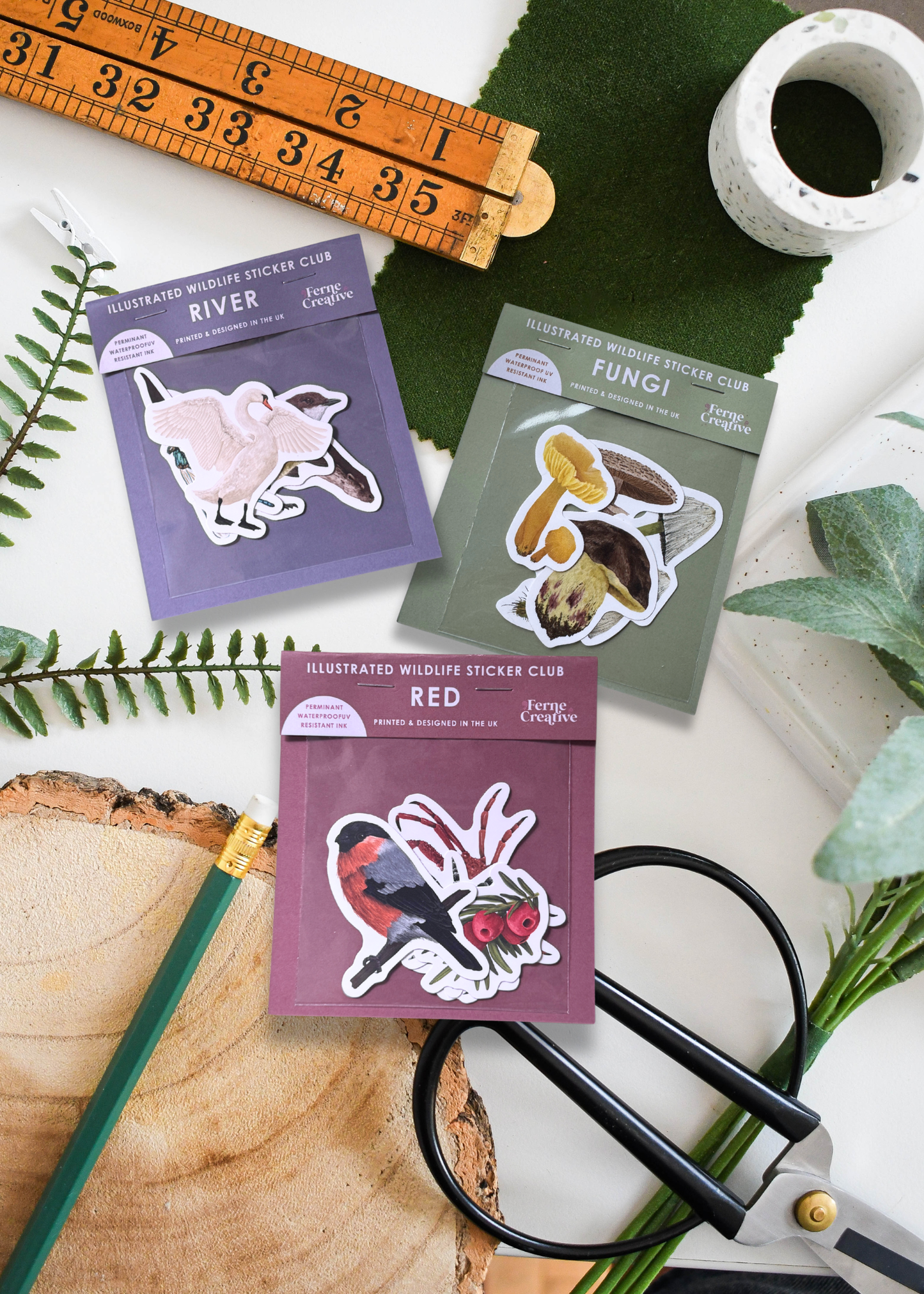 Past Mystery Sticker Club Bundle of 3