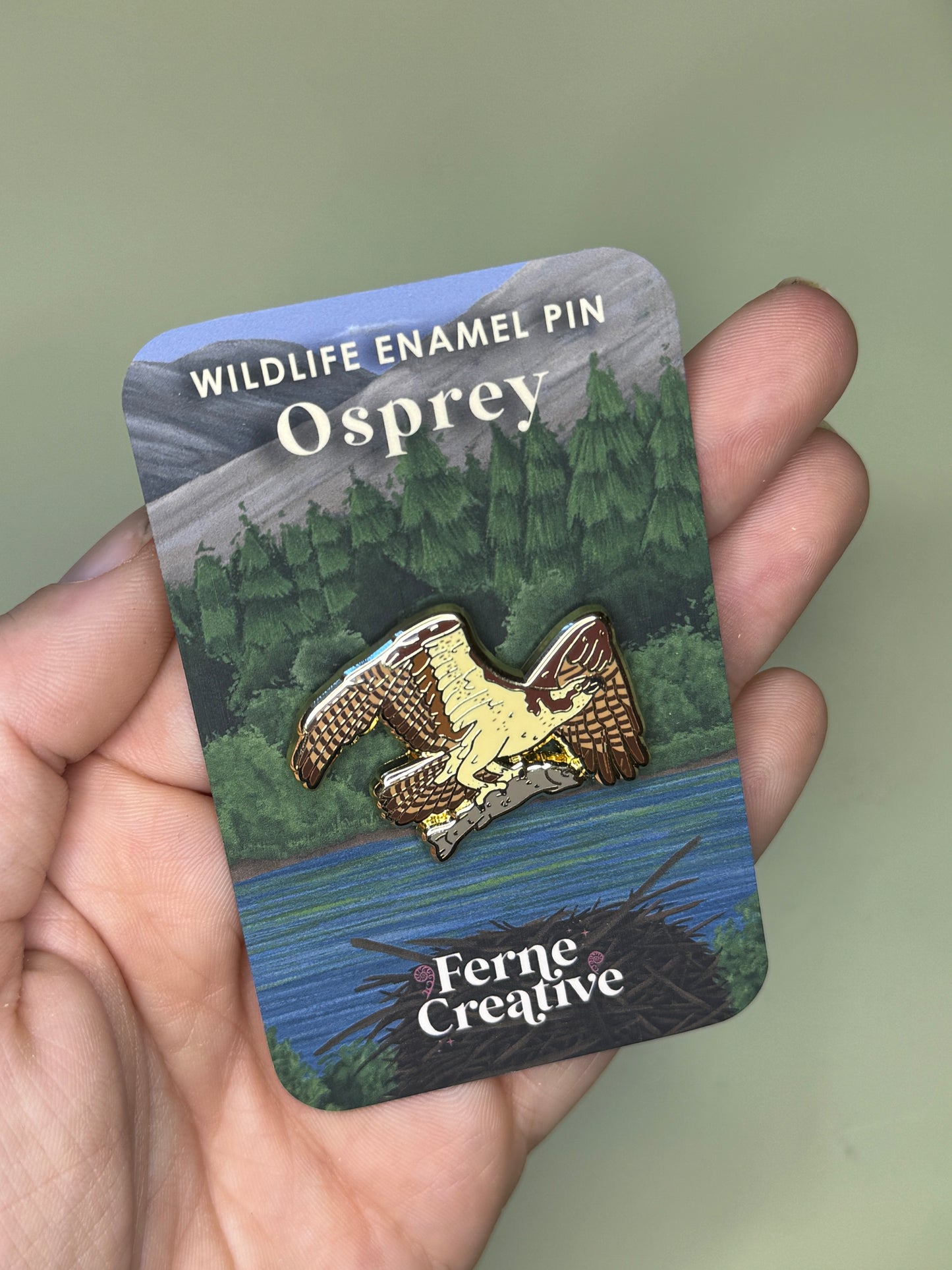 Osprey Enamel Pin