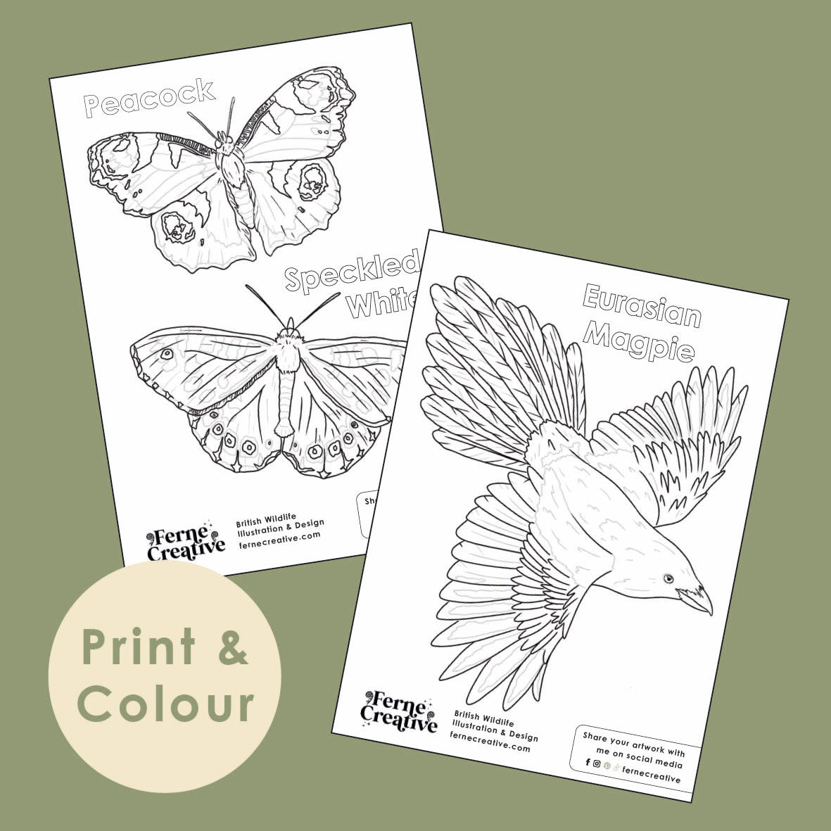 Lead Gen - Colouring – Ferne Creative