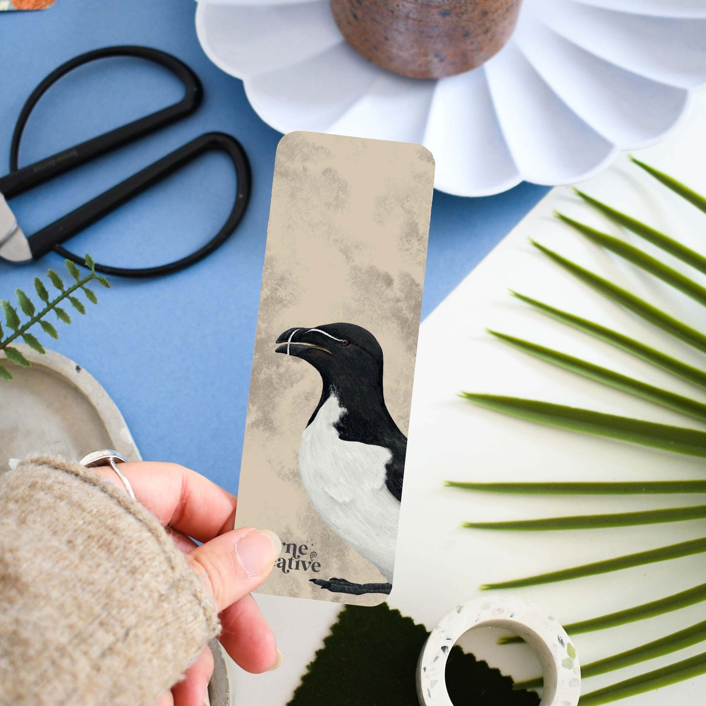 British Auk Seabird Bookmark